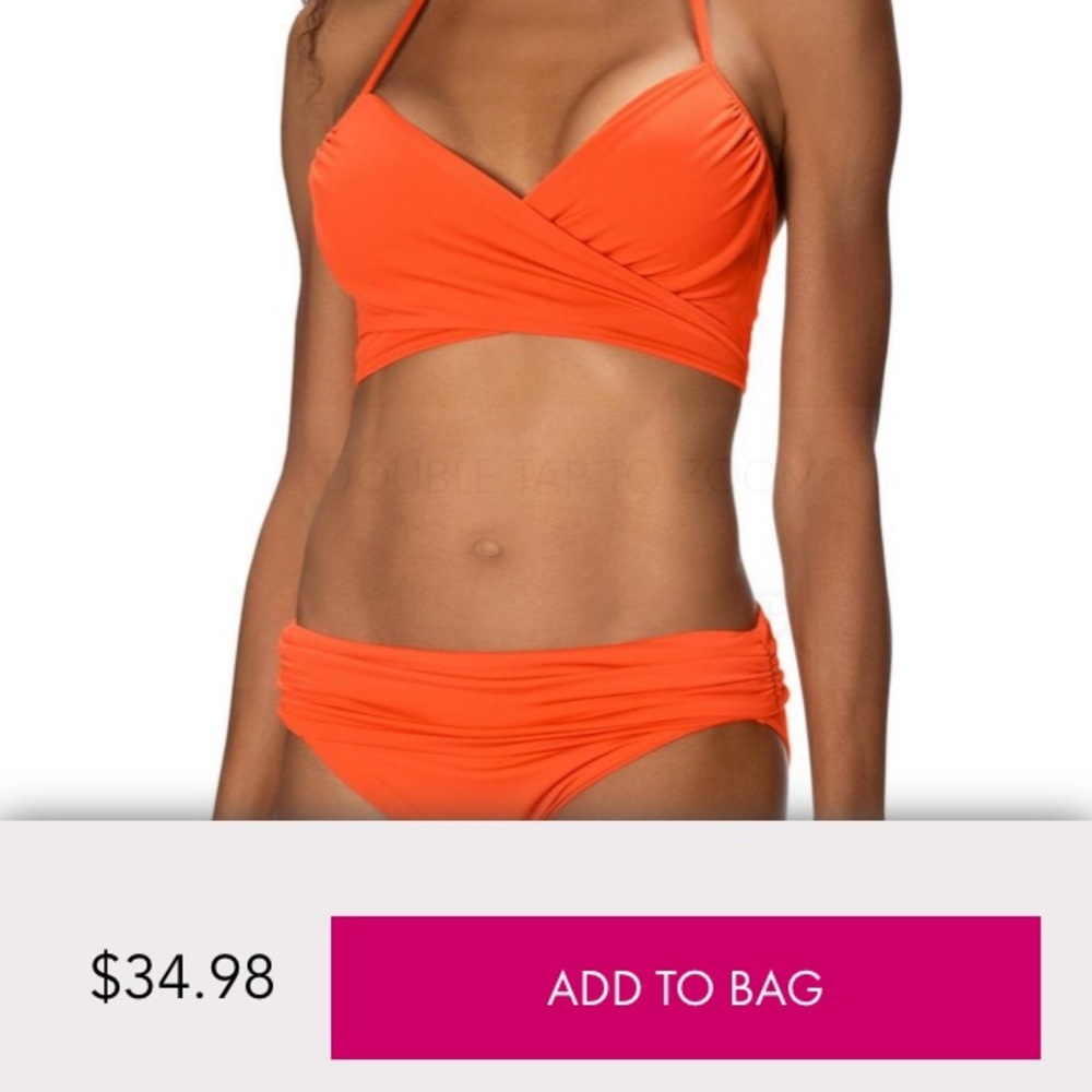 Carmen Marc Valvo XS BIKINI TOP never worn - Picture 10 of 12